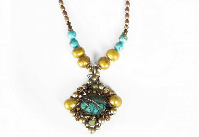 Sharon Nisson Turquoise Necklace | Gifted Unique