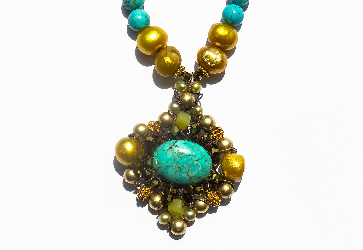 Sharon Nisson Turquoise Necklace | Gifted Unique