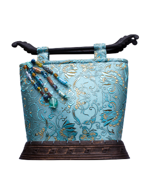 Rare Nechima Silk Handbag
