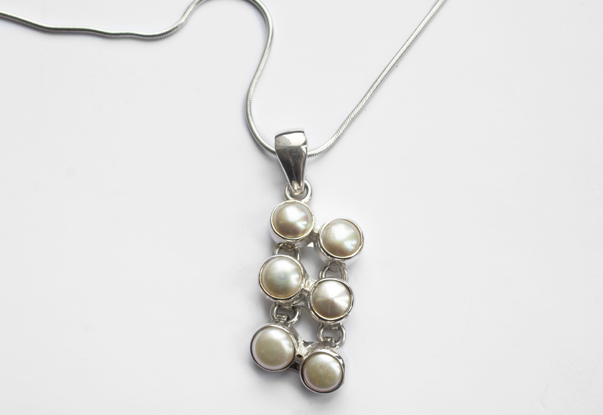 Pearl Cluster Necklace | Gifted Unique