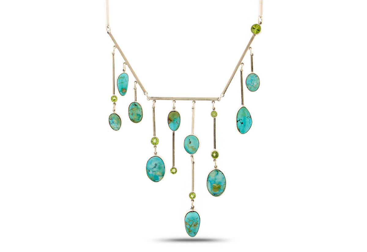 Turquoise Legacy Caribbean Blues Necklace