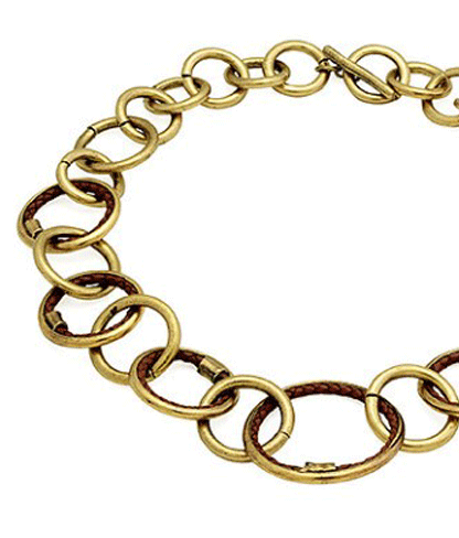  Hot now!  Chain link necklaces