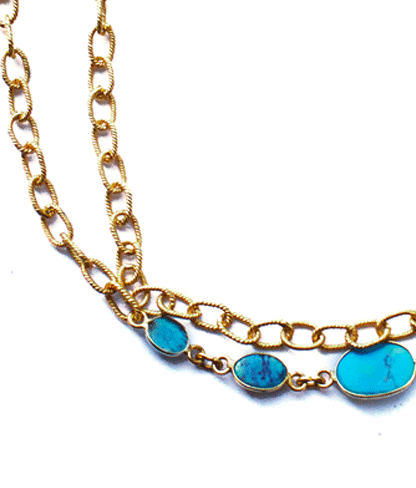  Hot now!  Chain link necklaces