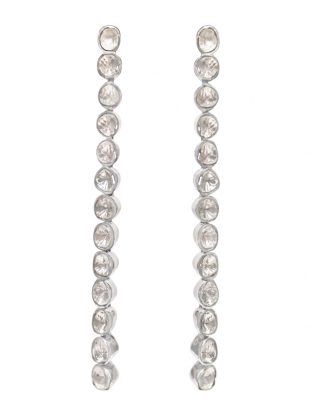 Diamond drop earrings
