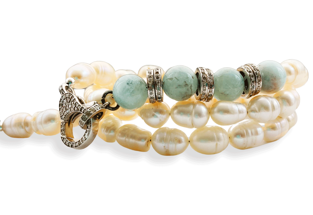 bracelet-Pearl-Diamond-AquaMarine