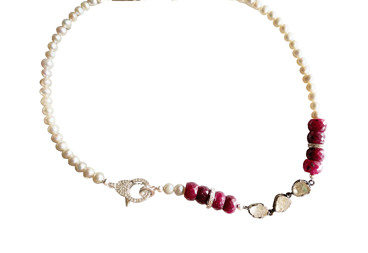 Ruby,-diamond-and-pearl-necklace-Gifted-Unique
