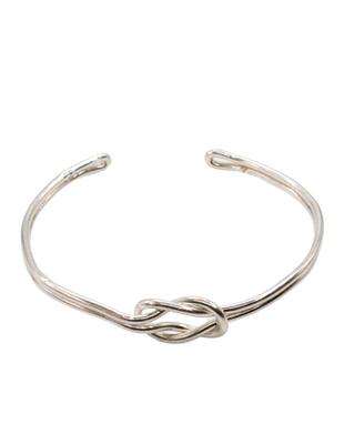 Sterling Silver Knot Bracelet