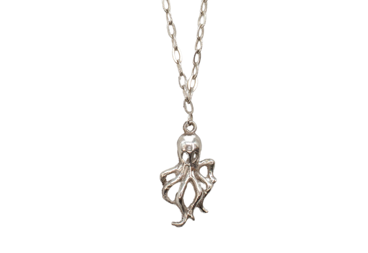 Sterling Silver Octopus Gifted Unique