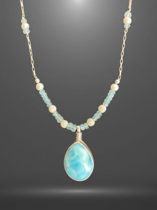Larimar Pendant
