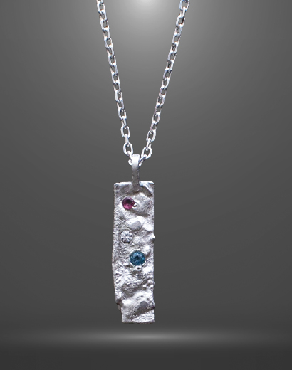 Sterling Silver Hand-Crafted Pendant