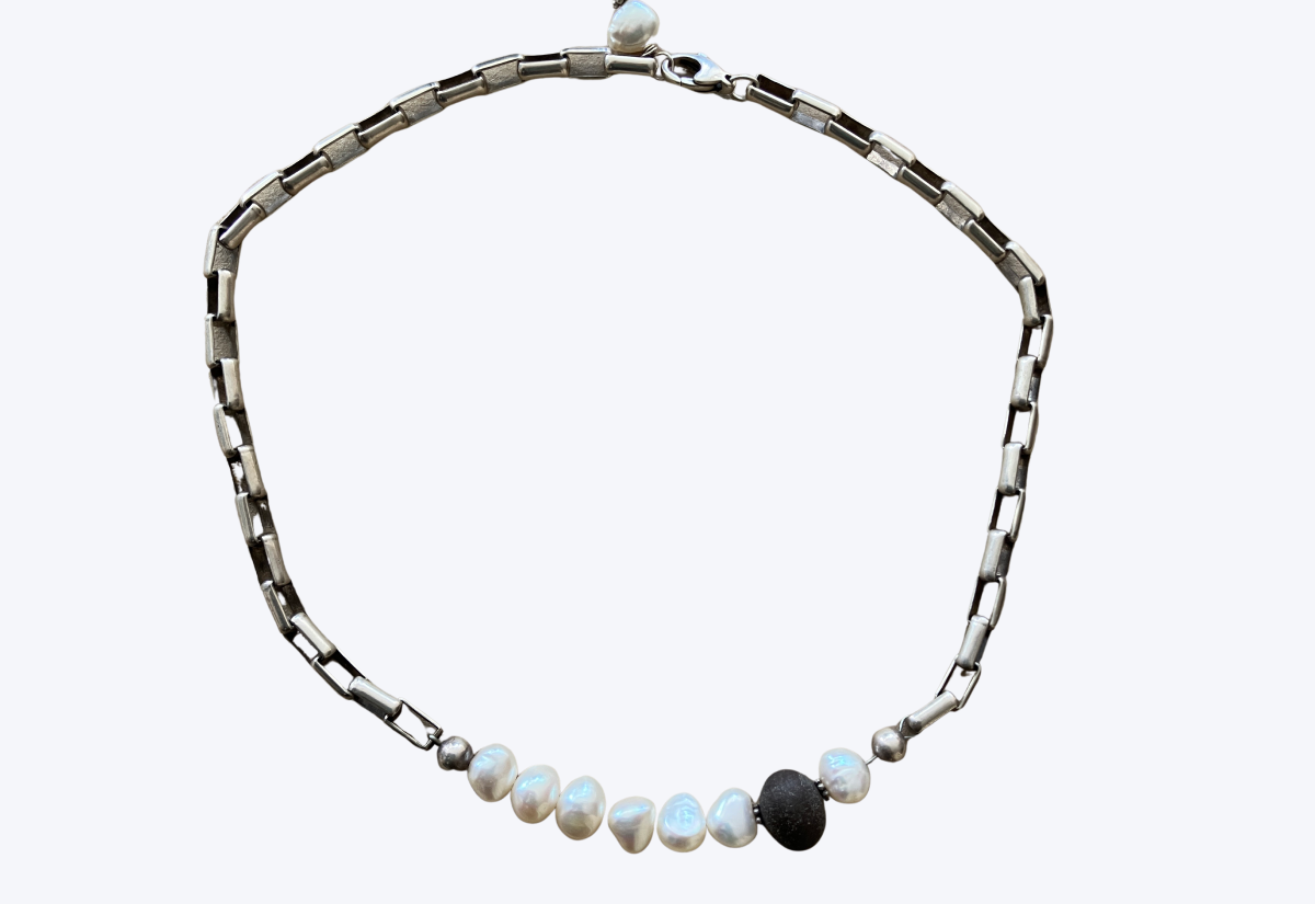 Pears and River Rock